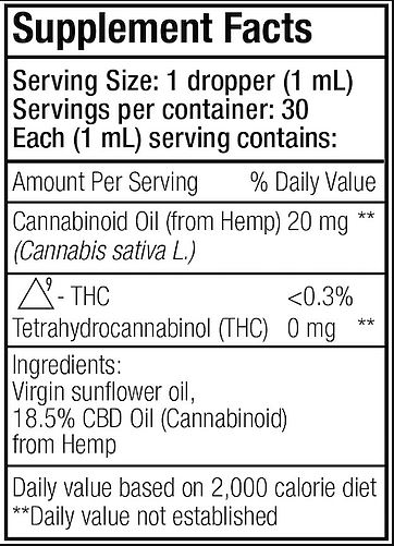 Smart organics cbd hemp oil